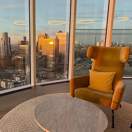 Luxury Modern 2 Bed Flat With Balcony And City View - Canary Wharf City Center 伦敦 外观 照片