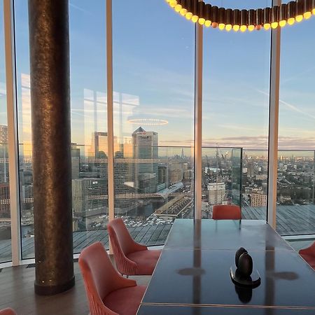 Luxury Modern 2 Bed Flat With Balcony And City View - Canary Wharf City Center 伦敦 外观 照片